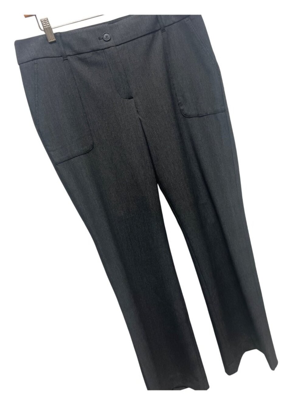 Loft Ann Taylor Dark Gray Julie Trouser Dress Pants